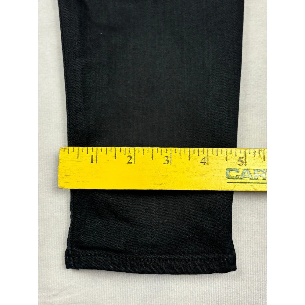 Hudson Krista Ankle Super Skinny Jeans Black Size 26 NWA407ZHE‎ Low Rise Denim